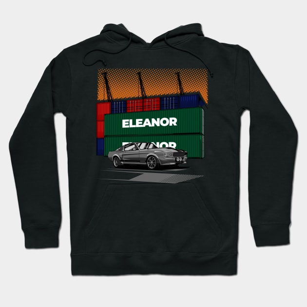 Mustang Shelby Eleanor x Harbour Hoodie by aredie19